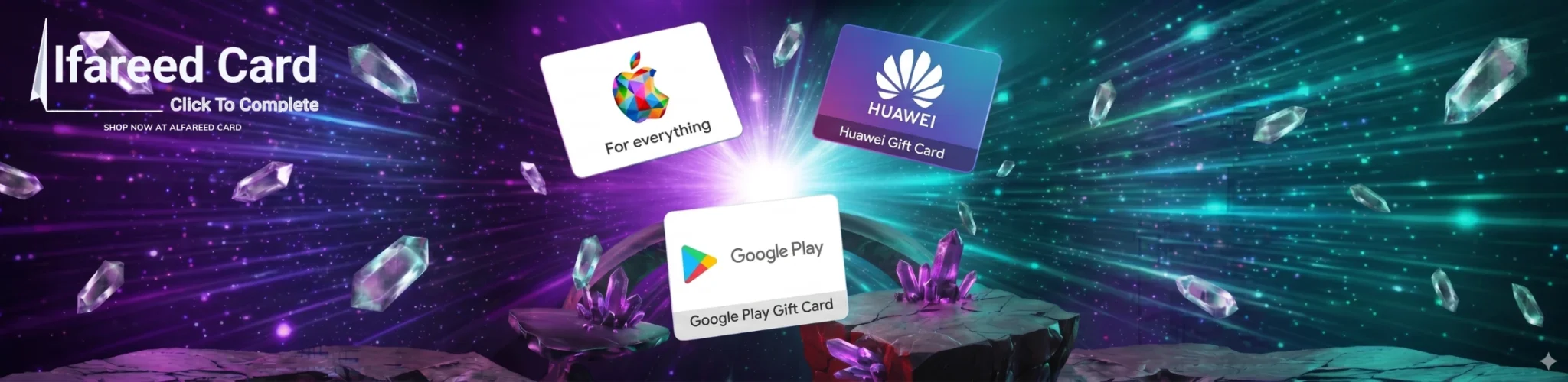 Buy Gift Cards Online — Gulf & Worldwide | Alfareed Card